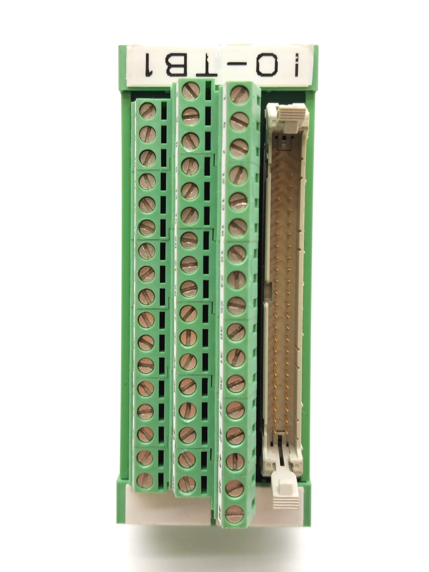 Used Phoenix Contact UM 45-FLKS50 Breakout Board IDC50 50-Pin Male to Screw Terminals