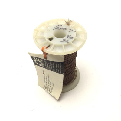 New – Open box Omega TG-T-40SLE T-Type Thermocouple Wire 40 Gauge, PFA Glass Insulation, ~400Ft