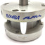 Used Bimba FOD-501 Flat-1 Double End Rod Pneumatic Cylinder, Bore: 2.5", Stroke: 1"