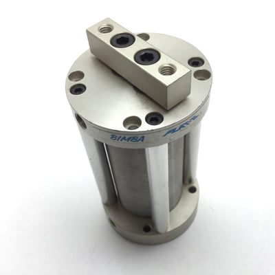 Used Bimba CFT-00982-A Flat-II Pneumatic Non-Rotating Cylinder Stroke 1.75", 1/8" NPT