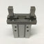 Used SMC MHZL2-25D Parallel Jaw Air Gripper, 2-Finger, 25mm Bore, 22mm Stroke, M5
