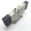 Used SMC EVS7-6-FHG-D-3ZRM0 Solenoid Valve, 3-Position 5-Port, Closed Center, 4-Pin