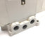 Used SMC EVS7-6-FHG-D-3ZRM0 Solenoid Valve, 3-Position 5-Port, Closed Center, 4-Pin