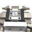 Used Nok New-Era PPT-SD10-10-TP Cylinder With Linear Guide, Bore: 10mm, Stroke: 10mm