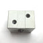 Used Lot of 2 Compact Q89-2024 Pneumatic Cylinder, Bore: 3/4", Stroke: 1/8", 10-32