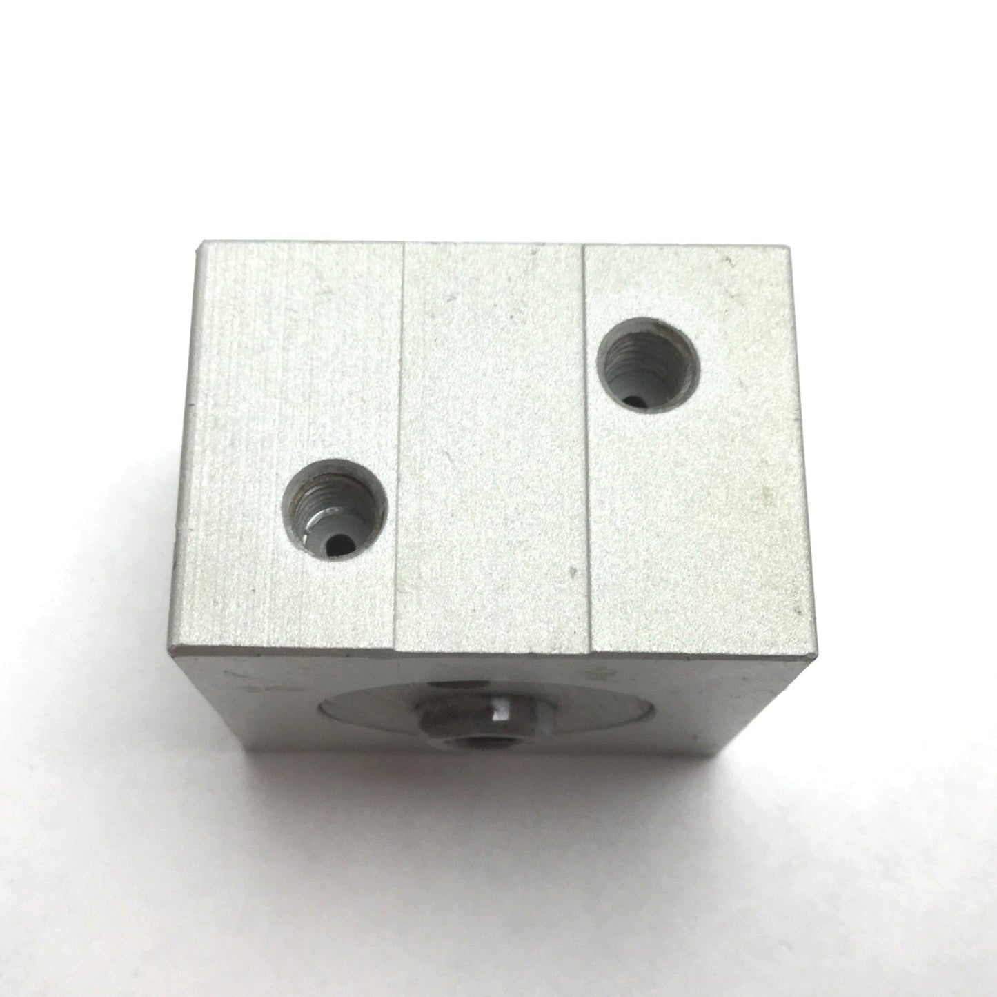 Used Lot of 2 Compact Q89-2024 Pneumatic Cylinder, Bore: 3/4", Stroke: 1/8", 10-32