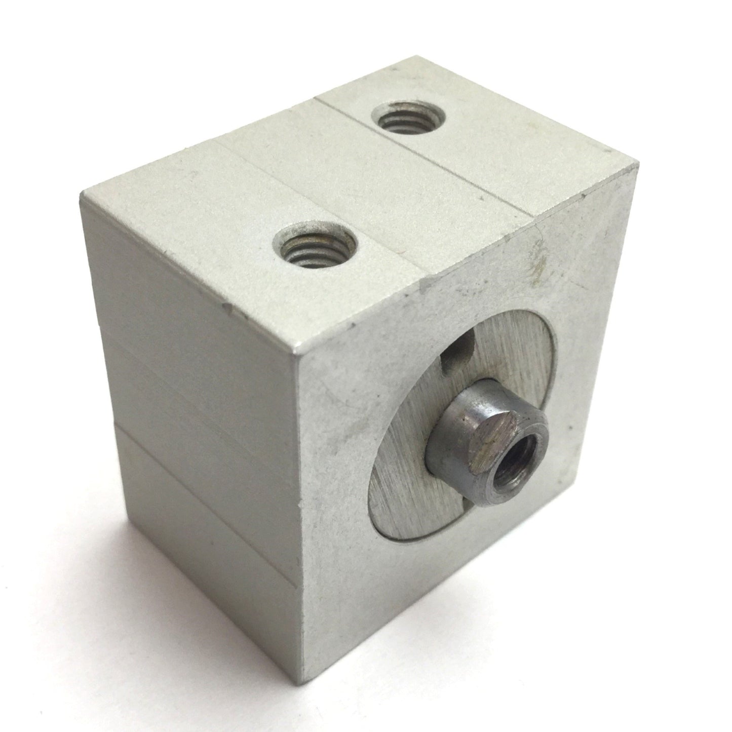 Used Lot of 2 Compact Q89-2024 Pneumatic Cylinder, Bore: 3/4", Stroke: 1/8", 10-32