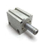 Used Compact AS118X1 Pneumatic Cylinder, Bore: 1-1/8", Stroke: 1", Ports: 1/8" NPT