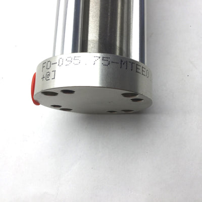 Used Bimba FO-095.75-MTEEO.375 Flat-1 Pneumatic Cylinder Bore: 1-1/16" Stroke: 5.75"
