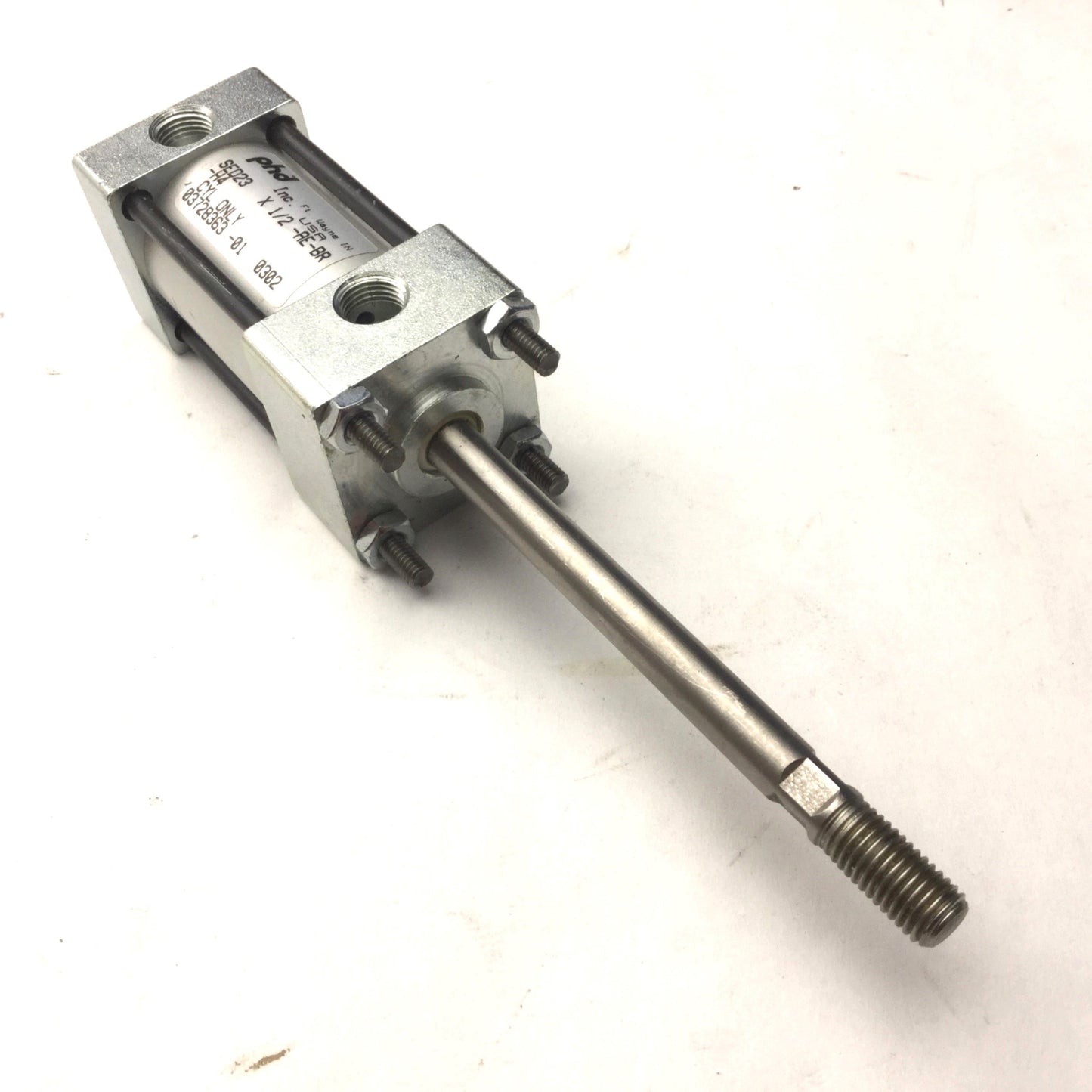 Used PHD SED23X1/2-AE-BR-H4 Pneumatic Cylinder 1/2" Stroke, Shaft Length: 4.25"