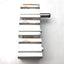 Used Lot of 3 SMC CQ2B20-20D Pneumatic Compact Cylinder, Bore: 20mm, Stroke: 20mm