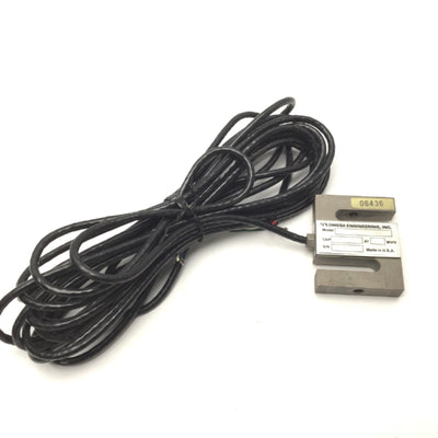 Used OMEGA LCCA-25 High Accuracy S Beam Load Cell Capacity: 25lbs Thread: 1/4"-28