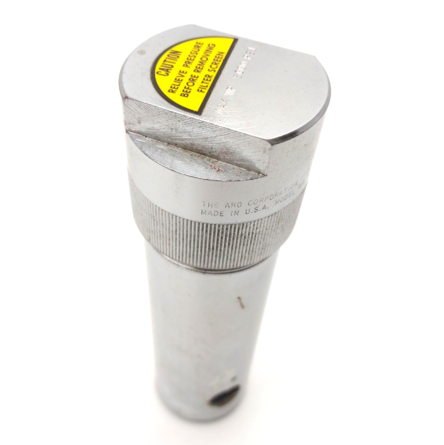 Used Aro Ingersoll Rand 651415 High Pressure Filter Housing, 5000PSI, 1/2"NPT