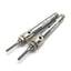 Used Lot of 2 Humphrey HPDAS10X1 Pneumatic Cylinder, Bore: 3/8", Stroke: 1", 10-32