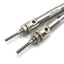 Used Lot of 2 Humphrey HPDAS10X1 Pneumatic Cylinder, Bore: 3/8", Stroke: 1", 10-32