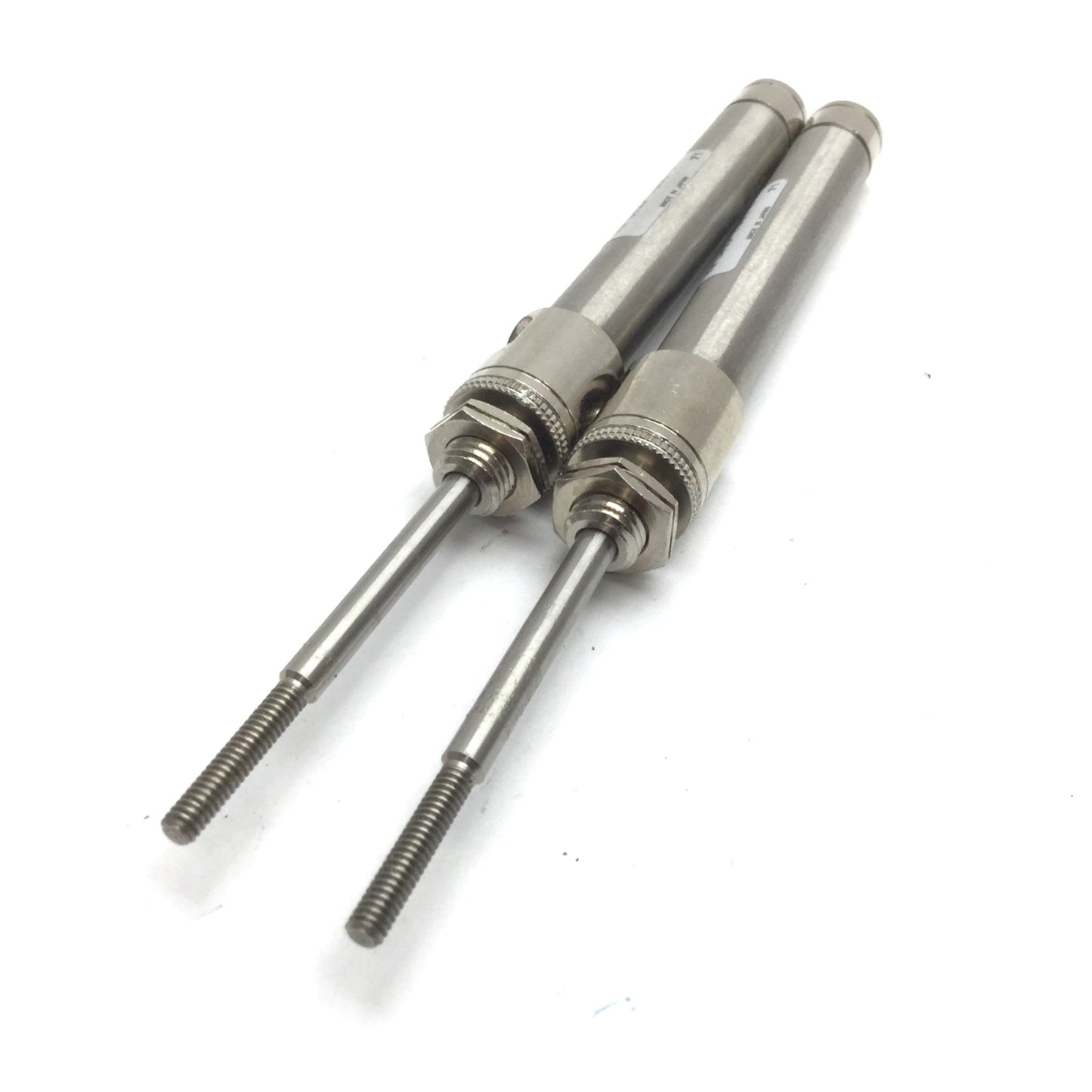 Used Lot of 2 Humphrey HPDAS10X1 Pneumatic Cylinder, Bore: 3/8", Stroke: 1", 10-32