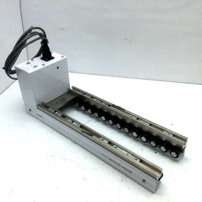Used Quickdraw 801273 MR Series Slip Roller Conveyor, 17" Long 24VDC 2.5A