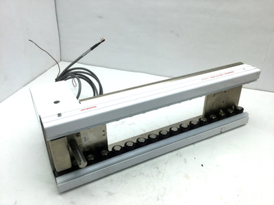Used Quickdraw 801273 MR Series Slip Roller Conveyor, 17" Long, 24VDC 2.5A