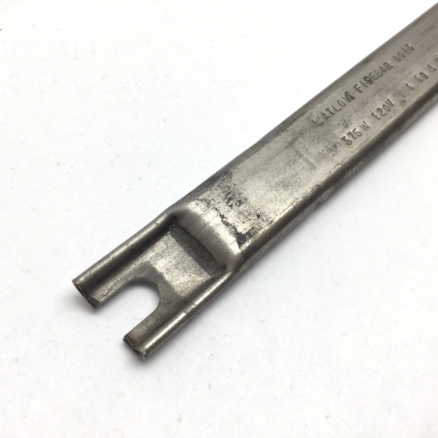 Used Watlow FSA161WM Firebar Single Ended Heater, Heated Length: 12", 120VAC 375W