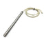 Used Watlow J7A80 Firerod Cartridge Heater, Sheath: 8.125" x 1/2", 120VAC 500W