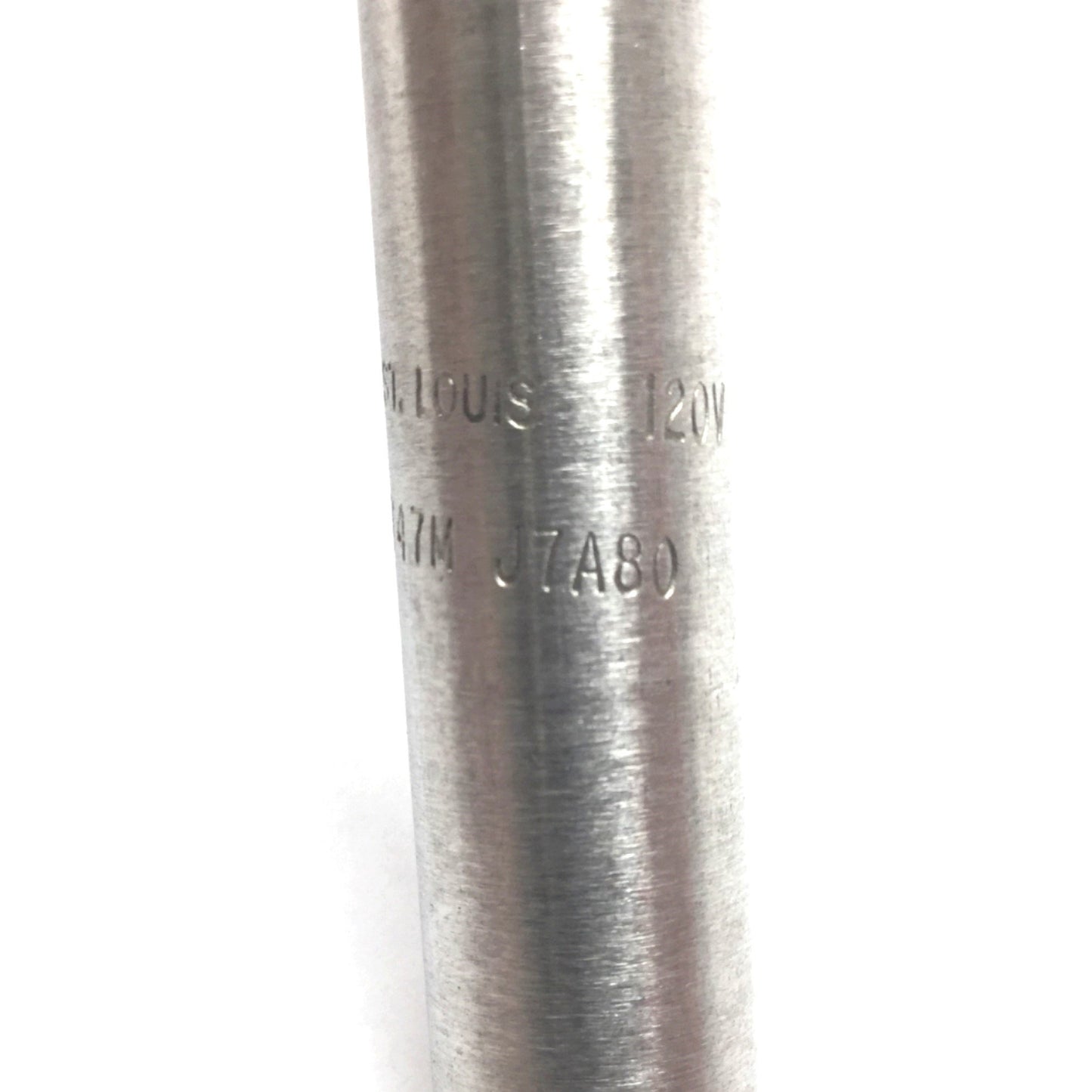 Used Watlow J7A80 Firerod Cartridge Heater, Sheath: 7.125" x 1/2", 120VAC 500W