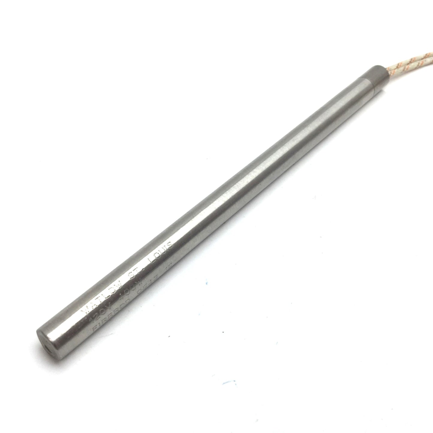 Used Watlow G6A81 Firerod Cartridge Heater, Sheath: 6" x 0.375", 120VAC 400W