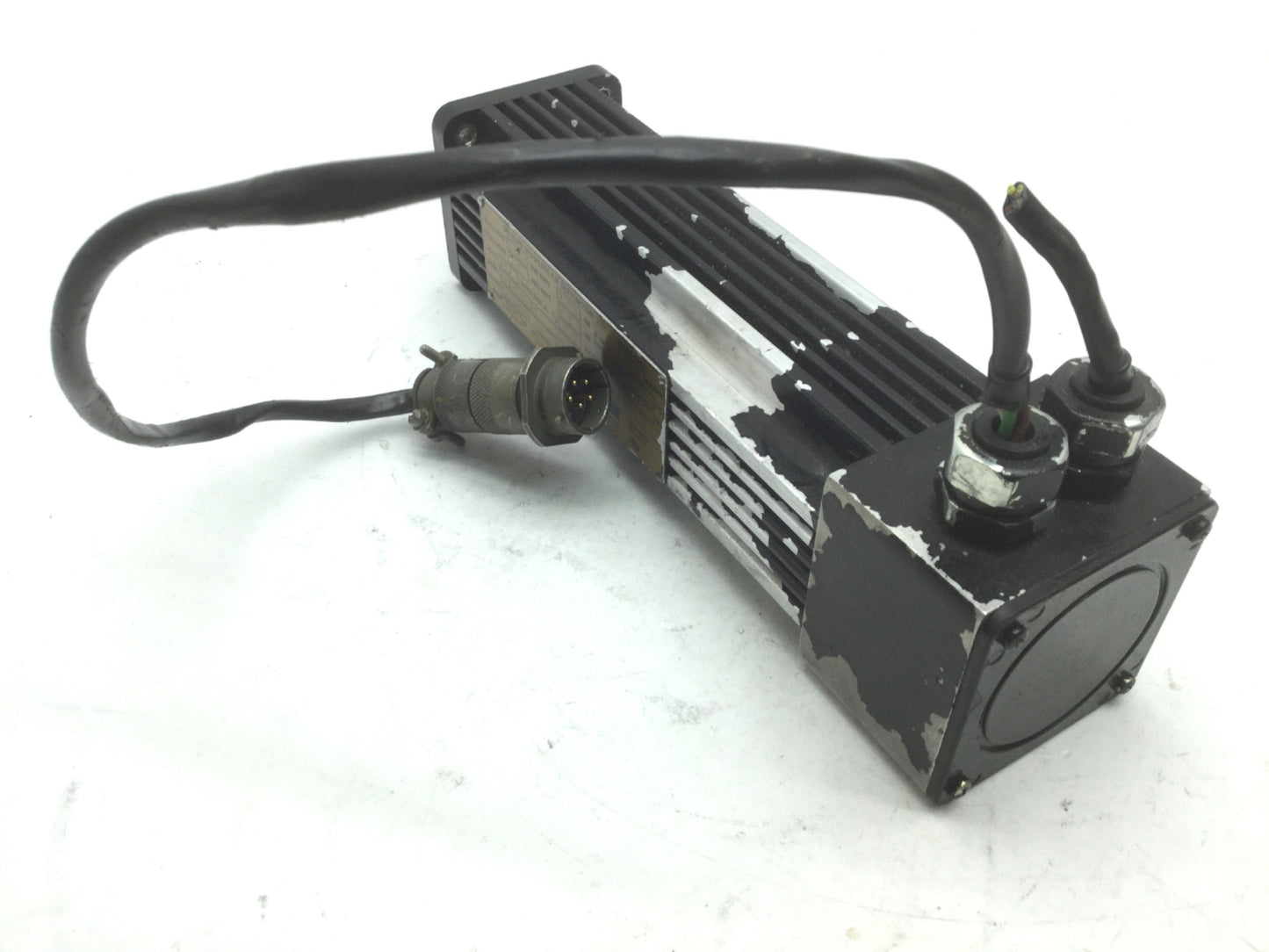 Used Kollmorgen M-105-A-12 Goldline Servomotor, 230VDC, 5300 RPM, 70mm