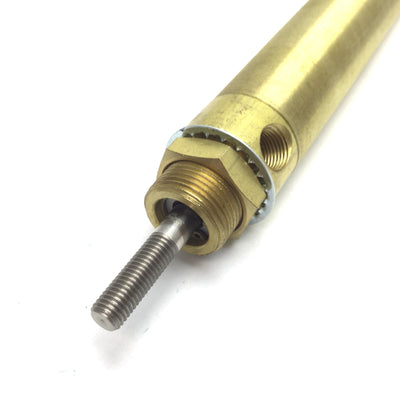 Used Clippard 7SD-9 Pneumatic Cylinder, Bore: 7/8", Stroke: 9", 1/8" NPT, 250psi