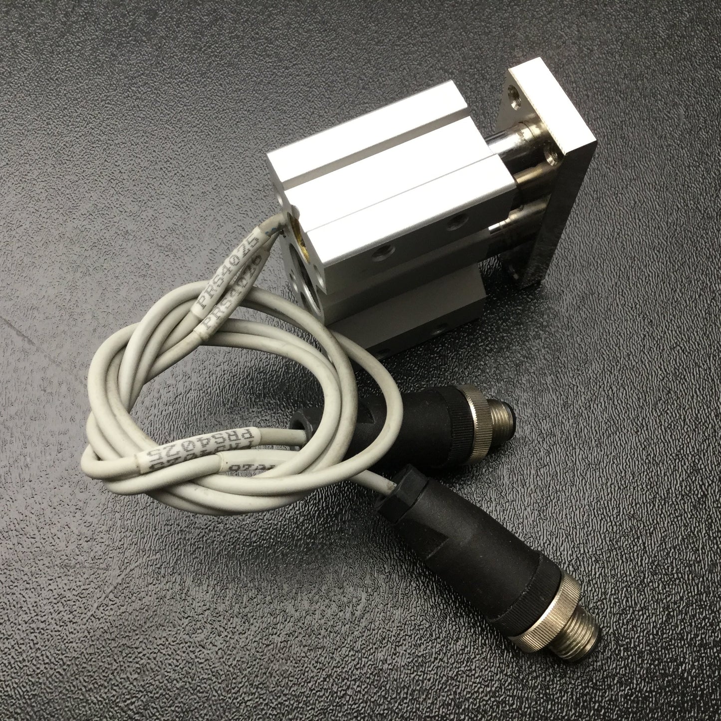 Used SMC MGQM16-10 Slide Bearing Guide Cylinder, 16mm Bore, 10mm Stroke, 1MPa Max