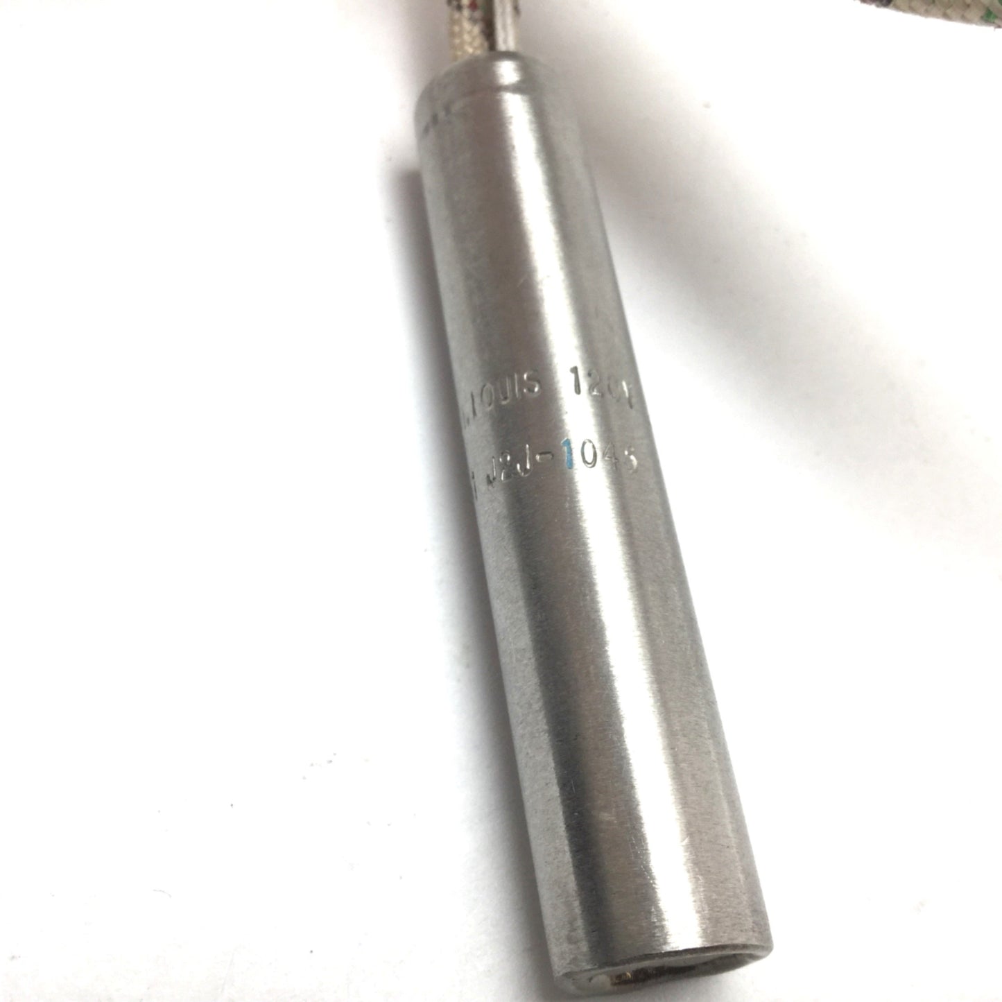 Used Watlow 2J-1045 Firerod Cartridge Heater, Sheath: 2.5" x 0.5", 120VAC 250W