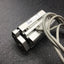 Used SMC CDQMB16-25 Compact Guide Rod Cylinder, Bore: 16mm, Stroke: 25mm, 1.0MPa