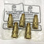 New Lot of 5 PPE PS-500, PN-554 Push-Lok Quick Coupling Brass Socket & Plug 1/2" NPT