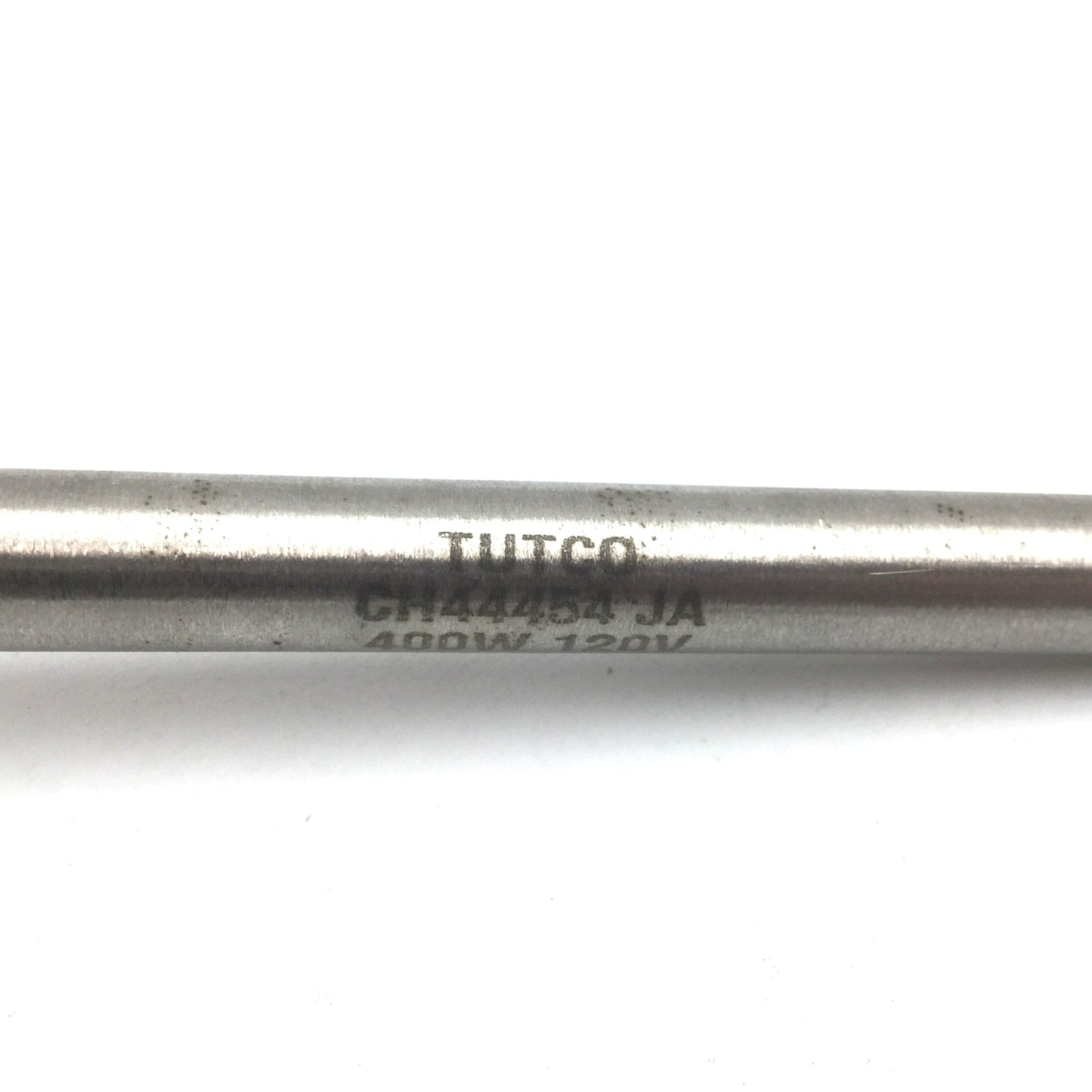 Used Tutco CH44454 JA Cartridge Heater, Sheath: 7.125" x 0.375", 120V 400W
