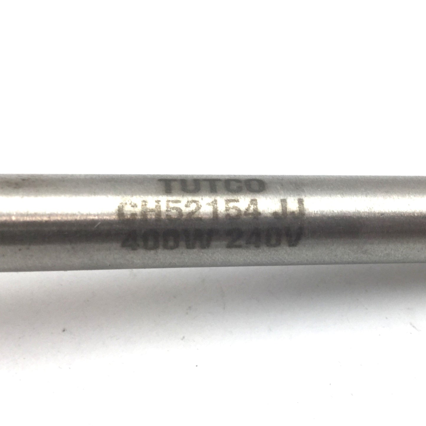 Used Tutco CH52154 JJ Cartridge Heater, Sheath: 7.125" x 0.375", 240V 400W