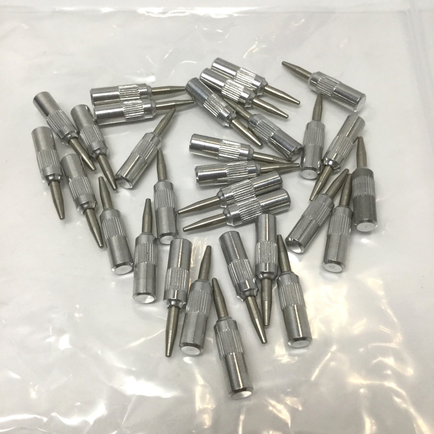 New – Open box Lot of 30 Cox A-204-T Retractable Spring Loaded Guide Pin 1/2" Stroke x Ø 1/8"