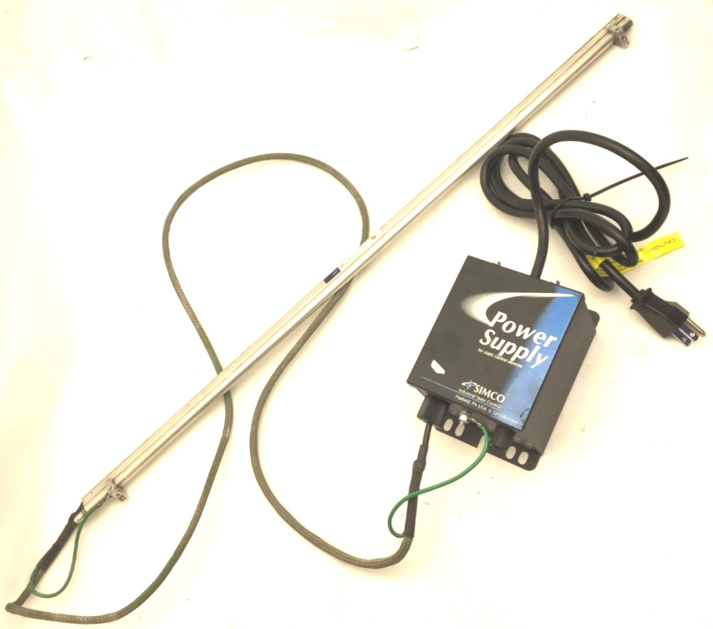 Used Simco D 167Q Static Power Supply & 24.5" Shockless Static Neutralizing Air Bar