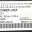 Used Simco D 167Q Static Power Supply & 24.5" Shockless Static Neutralizing Air Bar