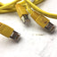 Used Lot of 5 Black Box Corp EVNSL60YL-0003 Ethernet Cable, RJ-45 to RJ-45, Straight