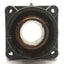 Used AMI UCFX14-44 Four-Bolt Flange Bearing, 2.75" Shaft, 7 3/4 x 7 3/4 x 3.2"