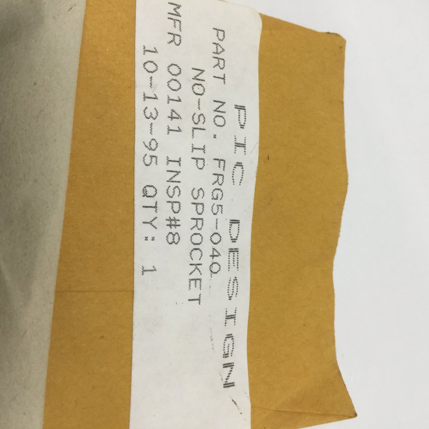 New – Open box PIC Design FRG5-040 No-Slip Chain Belt Sprocket 303SS 40-Tooth, .1475 Pitch