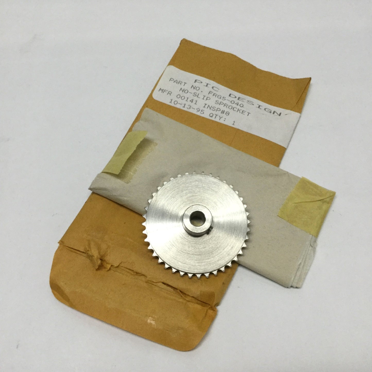 New – Open box PIC Design FRG5-040 No-Slip Chain Belt Sprocket 303SS 40-Tooth, .1475 Pitch