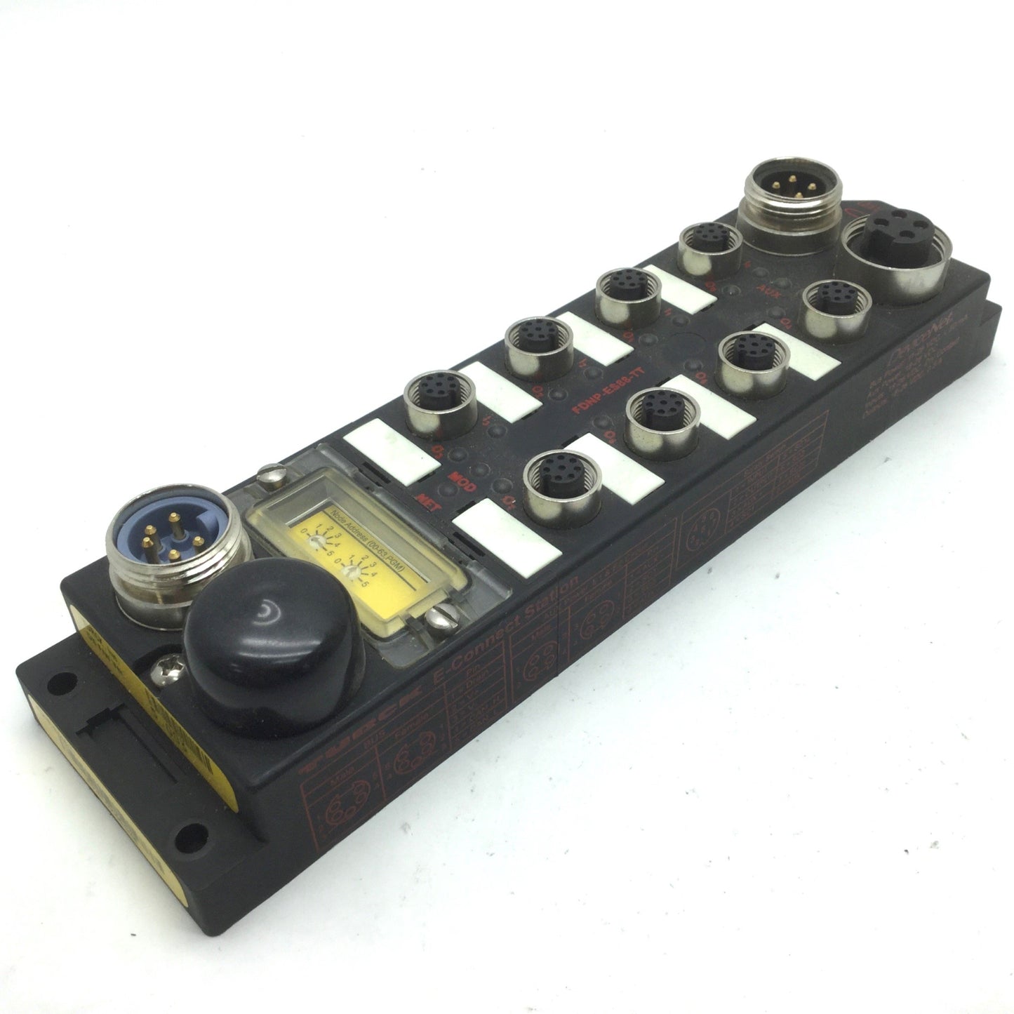 Used Turck FDNP-ES88-TT Terminal Busstop Station DeviceNet E-Connect