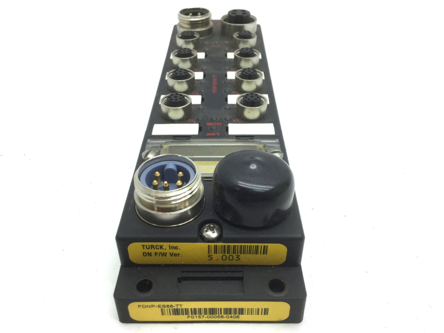Used Turck FDNP-ES88-TT Terminal Busstop Station DeviceNet E-Connect
