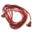 Used Turck WSM WKM E40-10M 4-Pin Connector Cable Length: 10M 7/8" Minifast