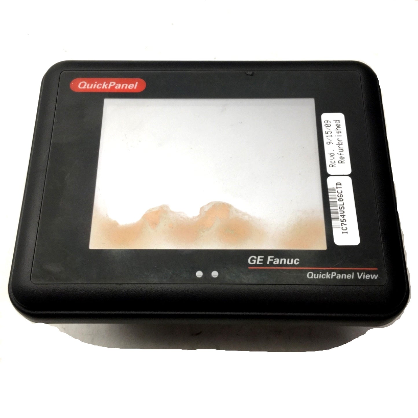 Used Ge Fanuc ES0622 Quickpanel View Human Machine Interface, IC754VSL06CTD-EC