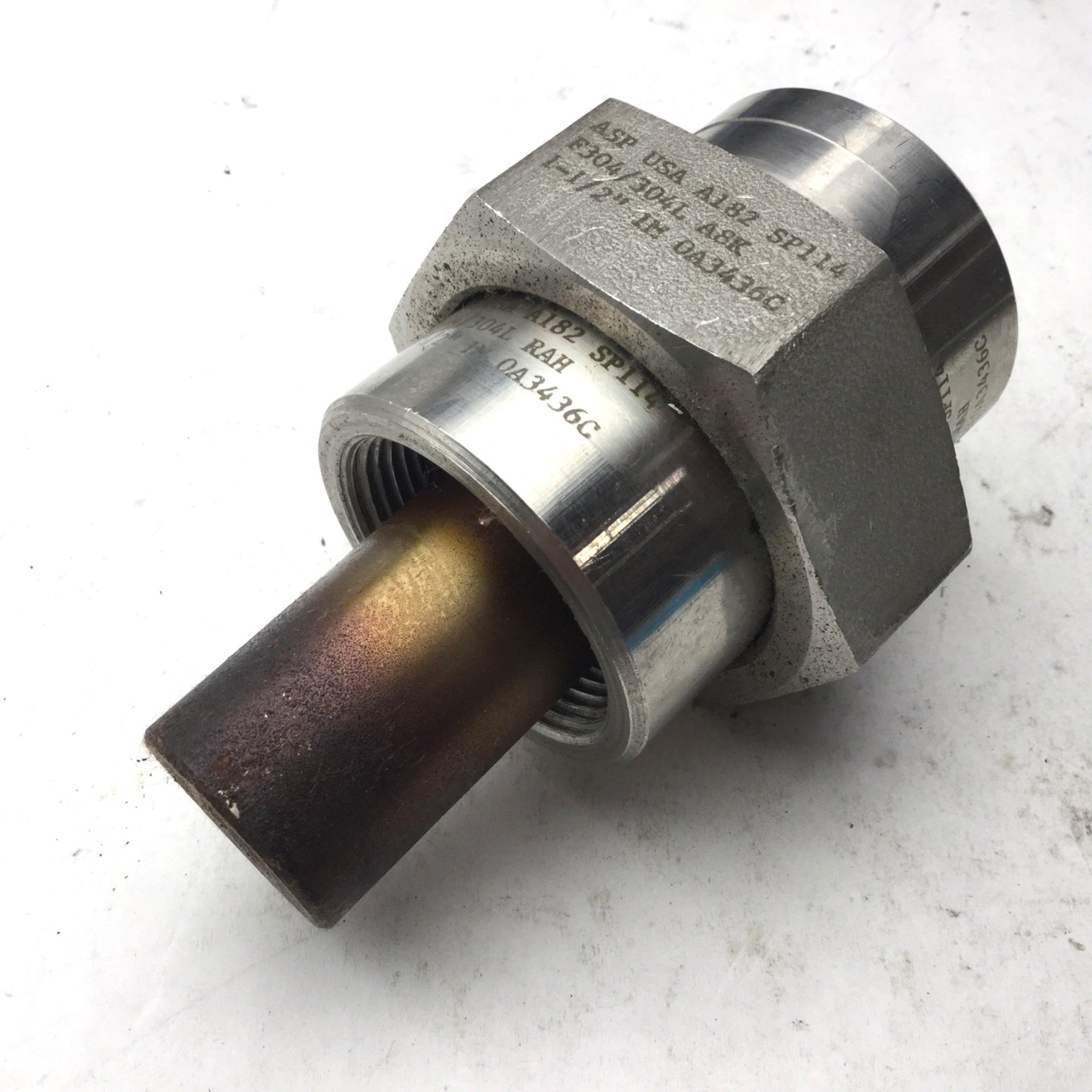 Used ASP USA A182 SP114 F304/304L A8K 1-1/2" IM OA3436C, & F304/304L RAH 1-1/2"