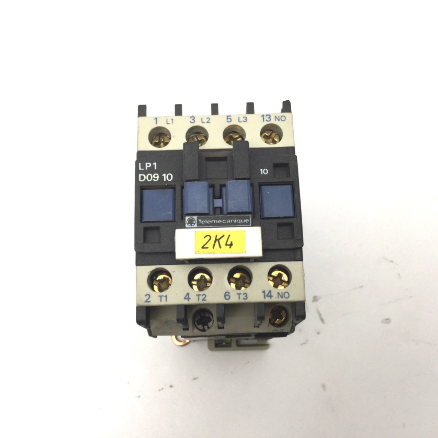 Used Telemecanique LP1 D0910 3-Phase 3-Pole Motor Contactor 200-660VAC 5.5kW 7.5Hp