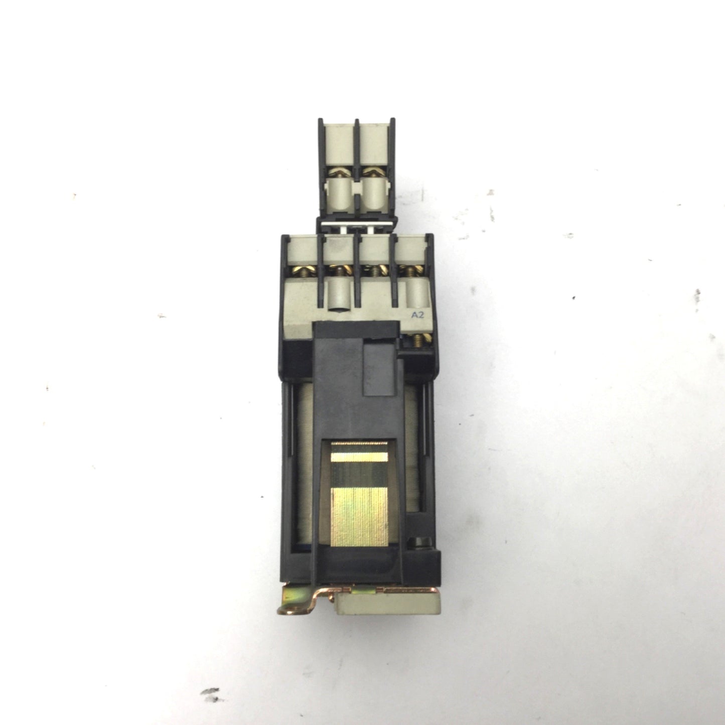 Used Lot of 2 Telemecanique LP1 D0910 Motor Contactors With LA1 DN02 Aux Contactors