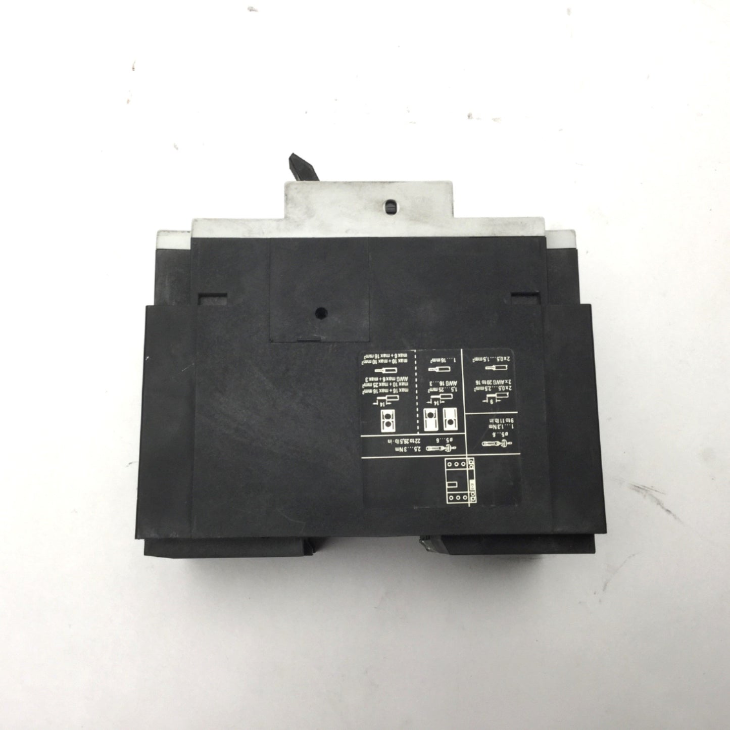 Used Siemens 3VU1600-1MQ00 Motor Protection Circuit Breaker 28-40A 600VAC 3-Phase