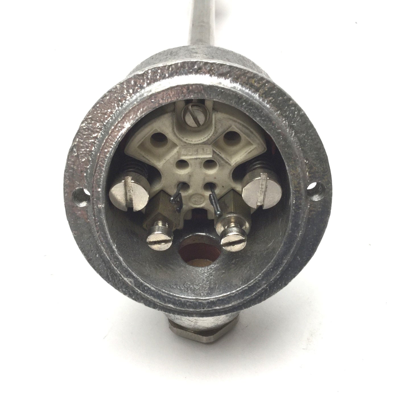 Used Philips Pt550 DIN 43762 Screw in Resistance Thermometer With Lagging Tube 6-1/4"